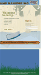 Mobile Screenshot of campnanowrimo.org